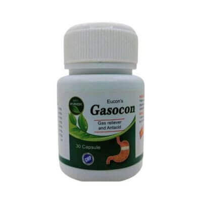 Eucon Gasocon capsule  FOR digestive system( pack of 2)