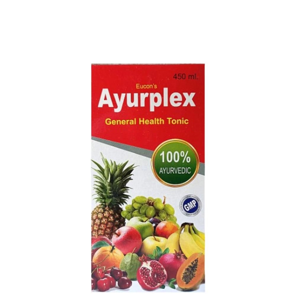 Eucon's Ayurplex General Health Tonic 450ml (pack of 2)
