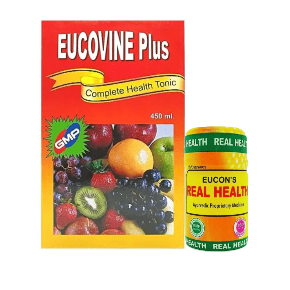 Eucovine Plus Tonic & Real Health Capsule (Combo pack)