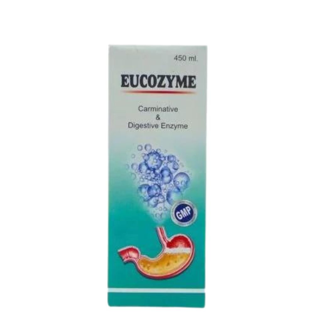 Eucozyme Syrup 450ml For Digestive Enzyme (Pack of 2)