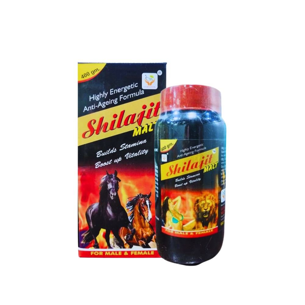 For Stamina & Vitality (GITA) Shilajit Gold Malt 400gm. PACK 2