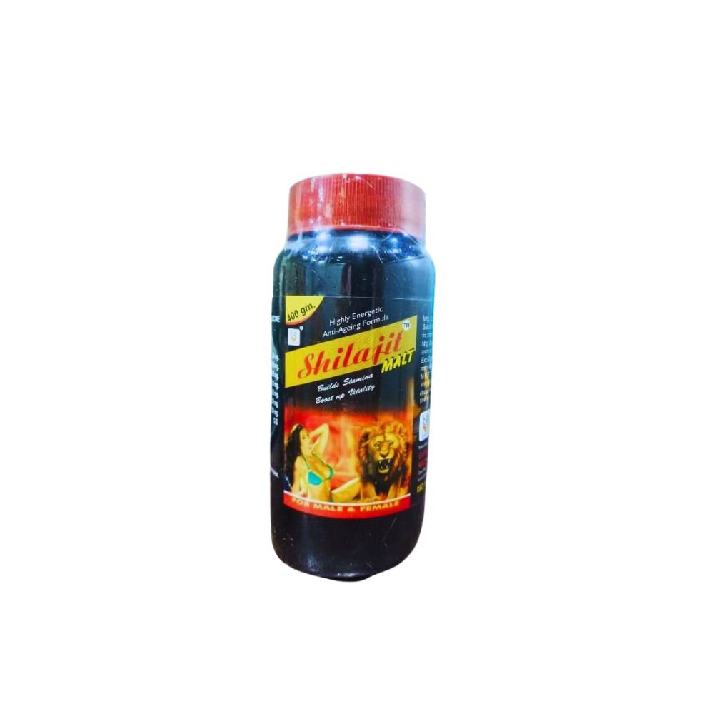 For Stamina & Vitality (GITA) Shilajit Gold Malt 400gm. PACK 2