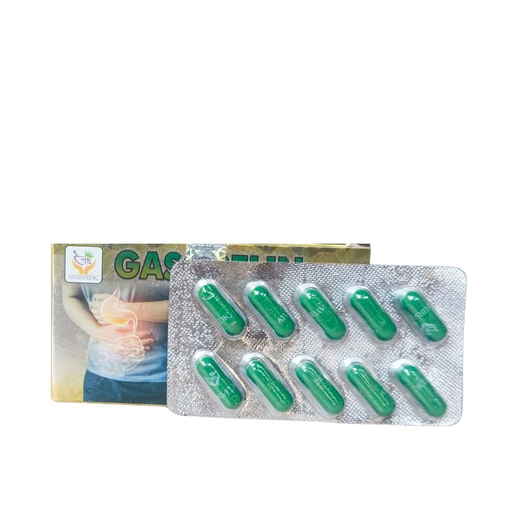 GITA AYURVEDIC GASOBELIN 30 CAPSULE (PACK OF 3)