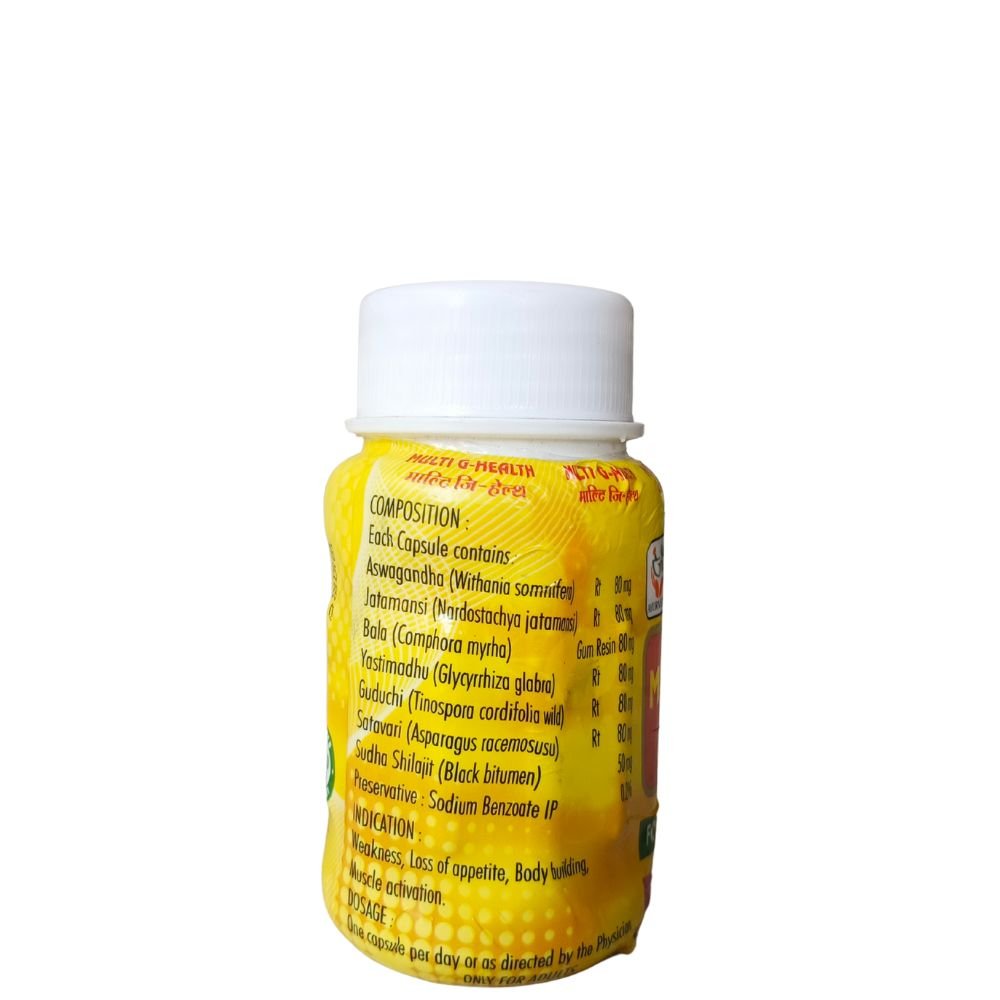 GITA AYURVEDIC MULTI G - HEALTH 30 CAPSULES (PACK OF 2)