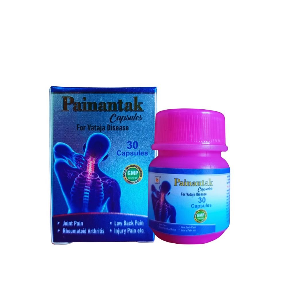 Gita Ayurvedic Painantak 30 Capsules for Painkillers (pack of 2)