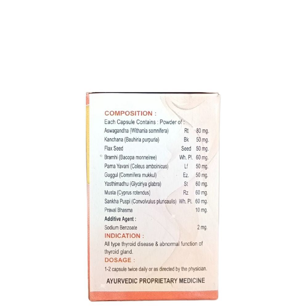 Gita Ayurvedic Thyrogone 30 Capsule (pack of 3)