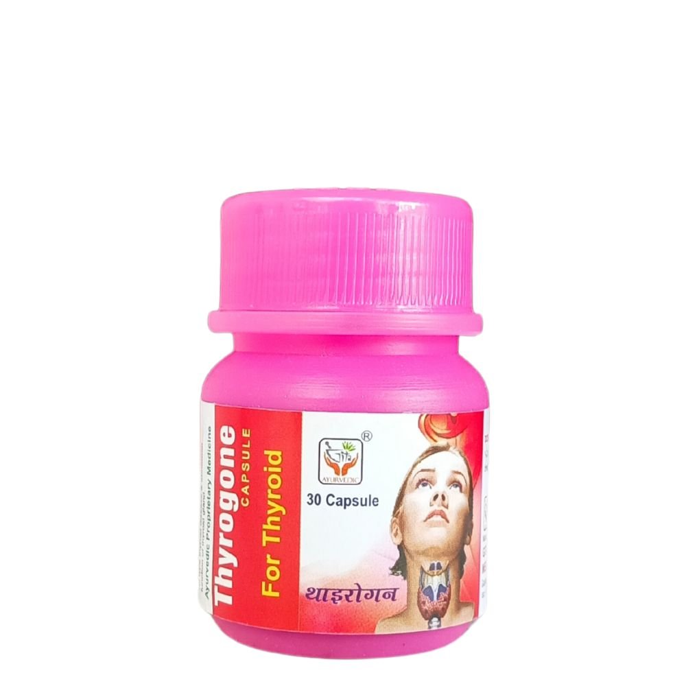 Gita Ayurvedic Thyrogone 30 Capsule (pack of 3)