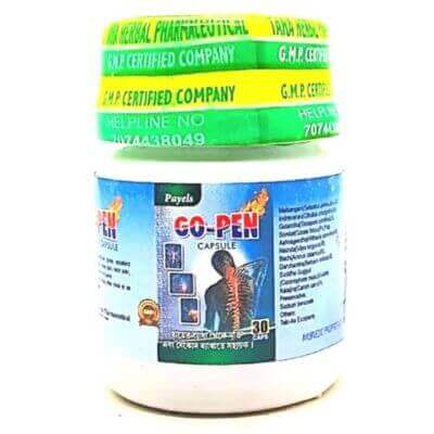 Back Pain Relief: Go-Pen 30 Capsules (Pack of 3)