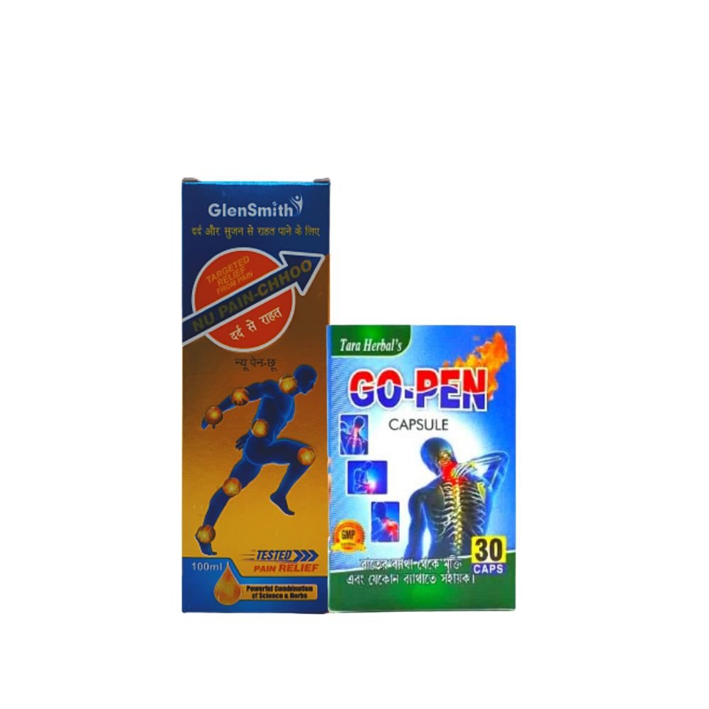 Go Pen Capsule And Nu Pain Chhoo Oil (Combo Pack)