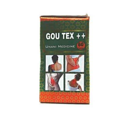 Gou Tex ++ Body Pain Relief Tablets (Pack of 2)