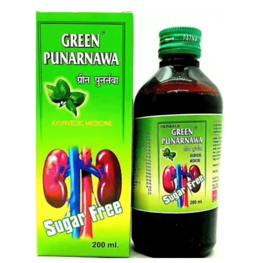 Green Punarnawar Tonic & Gasaram Capsule