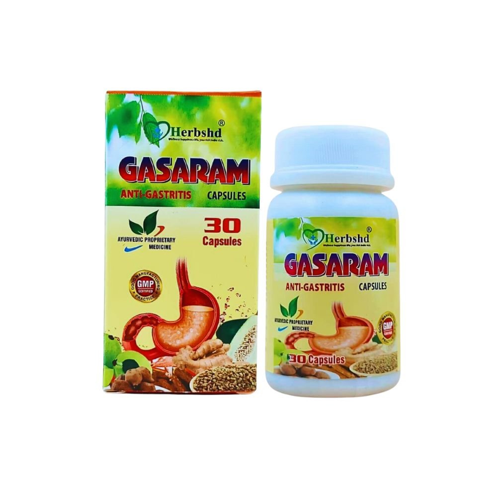 Green Punarnawar Tonic & Gasaram Capsule combo