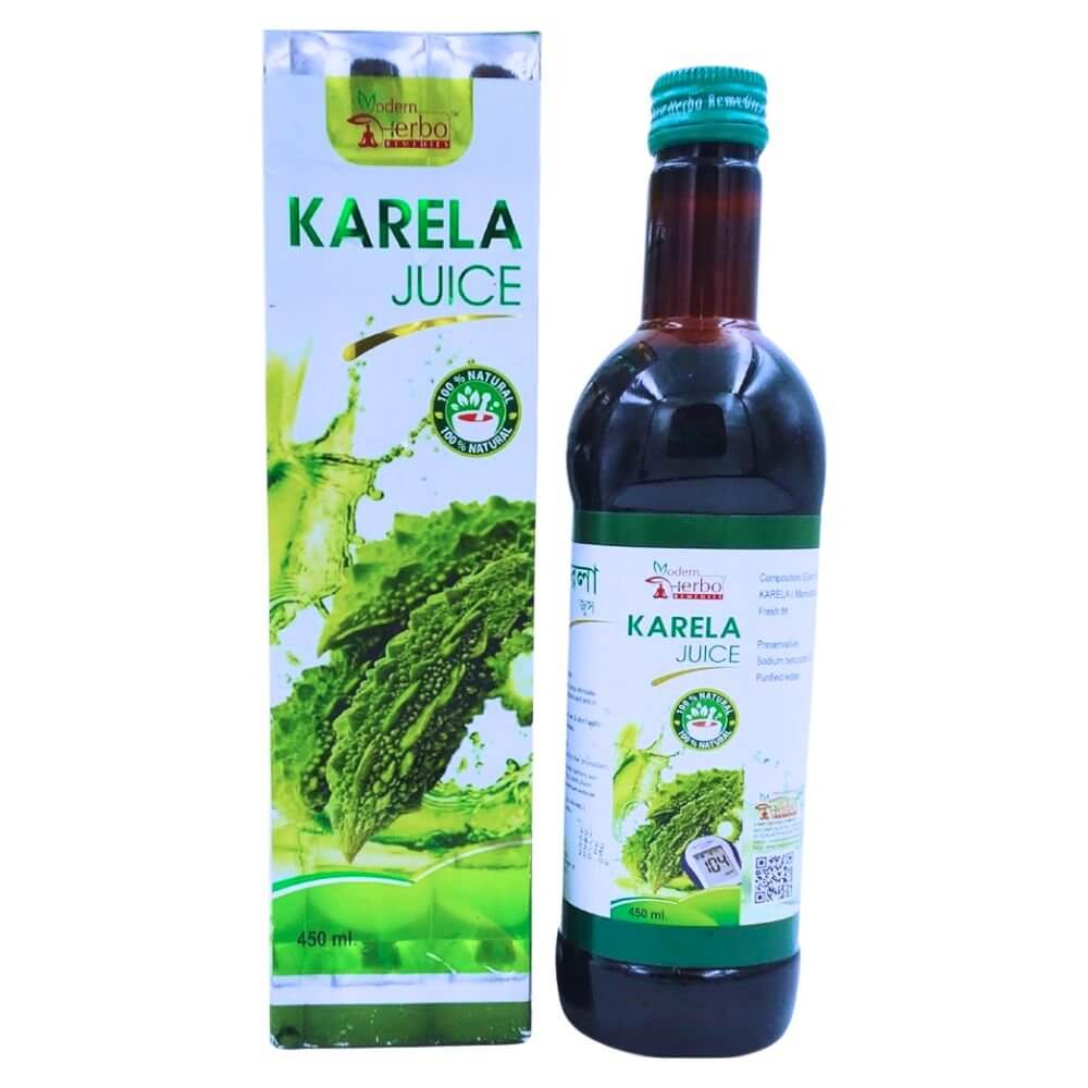 Herbshd Ayurvedic DMDIA Anti - sugar Capsule & Karela Juice Combo