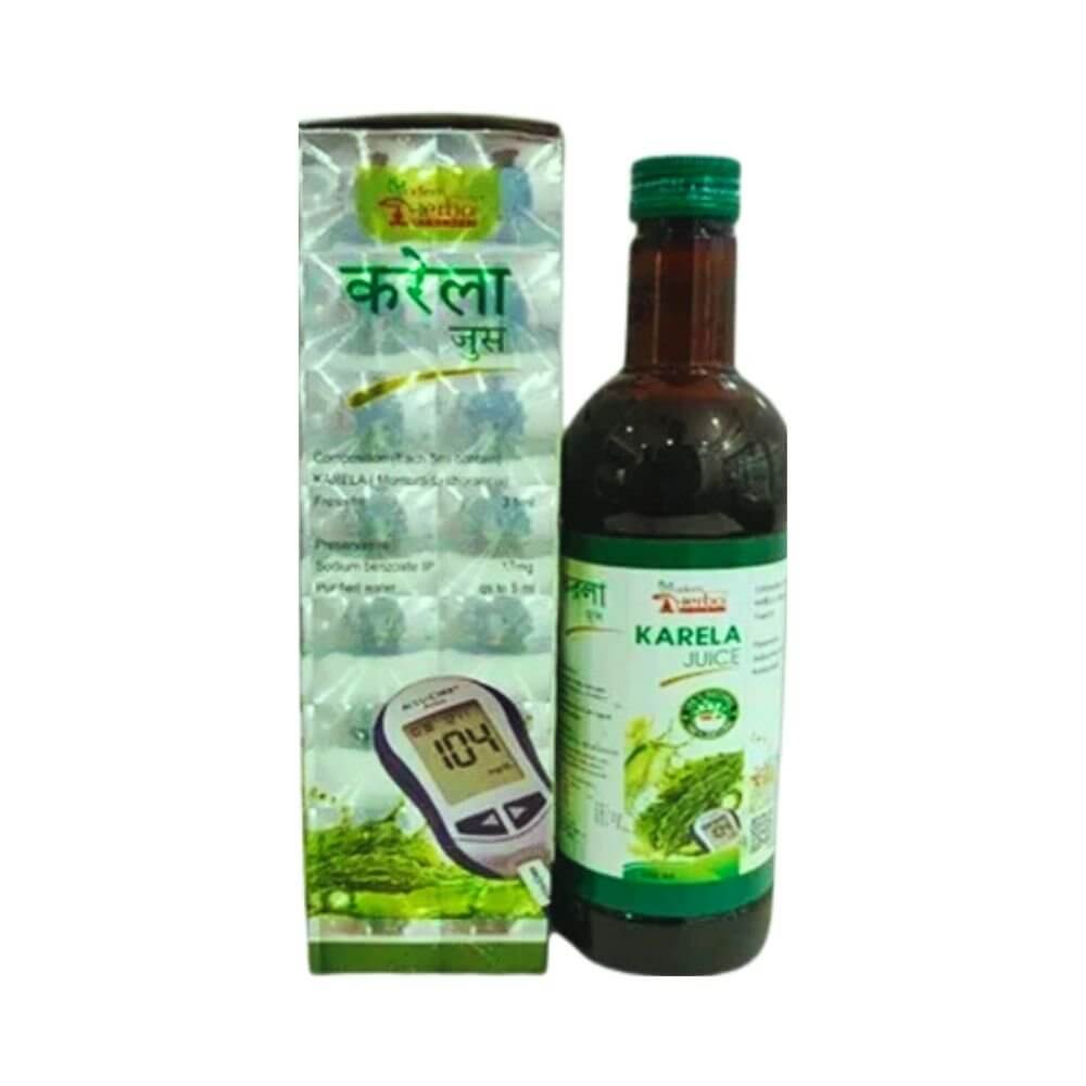 Herbshd Ayurvedic DMDIA Anti - sugar Capsule & Karela Juice Combo