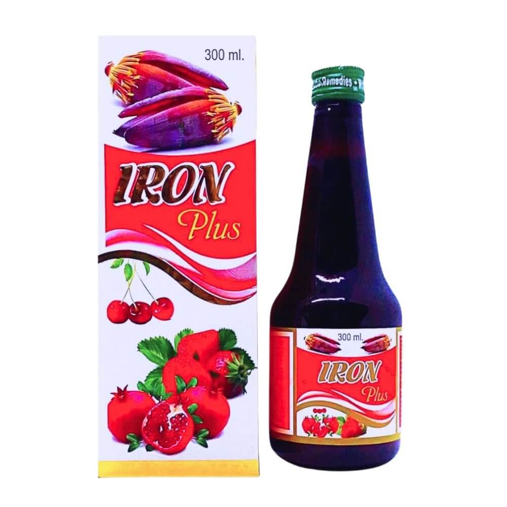 Herbshd Ayurvedic DMDIA Capsule & Iron Plus Tonic Combo