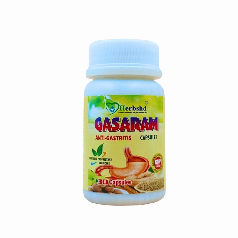 Herbshd Ayurvedic Gasaram Capsule & All In One Tonic For General Weakness | Gas