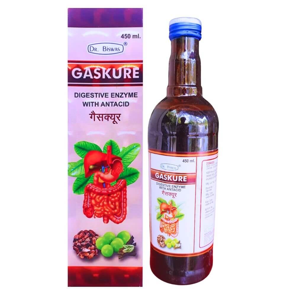 Herbshd Ayurvedic Gasaram Capsule & Gaskure Syrup combo