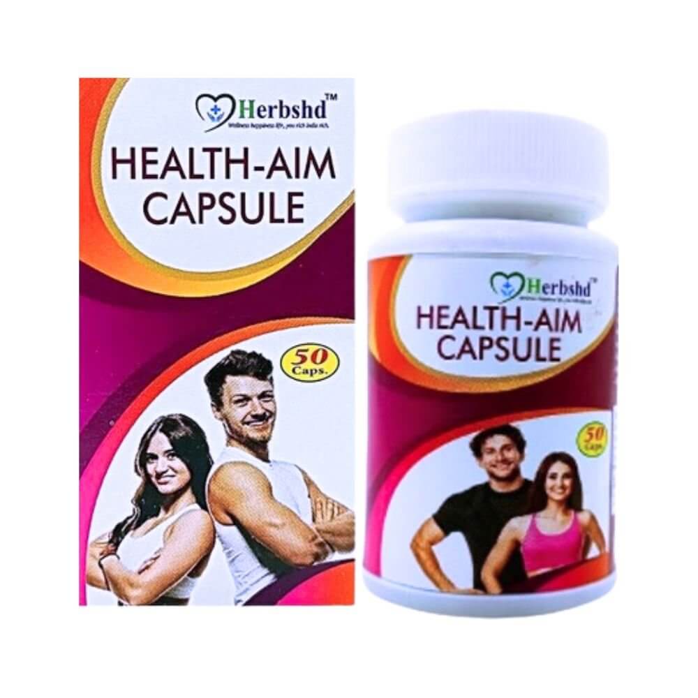 Herbshd ayurvedic Health Aim capsule & Blue Health capsule ( combo pack )