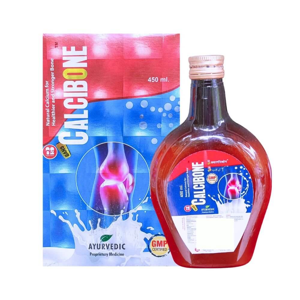 Herbshd Ayurvedic Health Aim Capsule & Calcibone Syrup combo