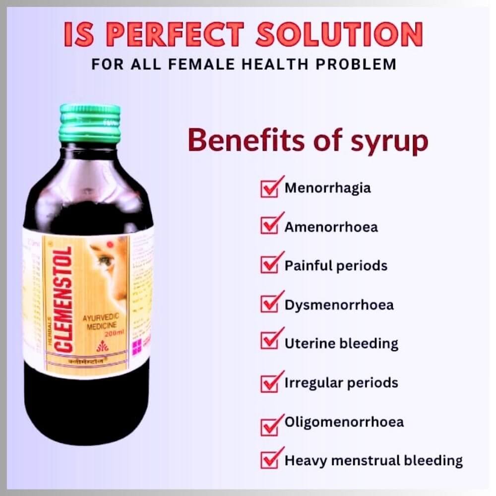 Herbshd Ayurvedic Health Aim capsule & Clemenstol Syrup (combo)