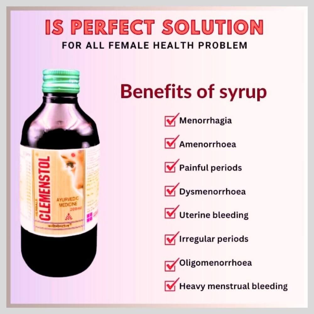 Herbshd Ayurvedic Health Aim Plus capsule & Clemenstol Syrup ( combo pack)