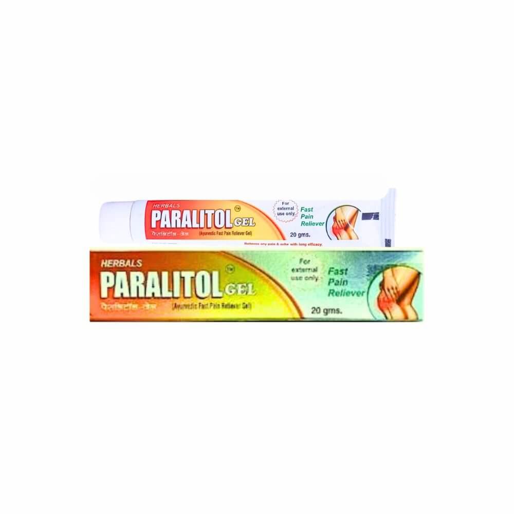 Herbshd Ayurvedic Pain QR Plus Capsule & Paralitol Gel - pack of 2 (combo pack)