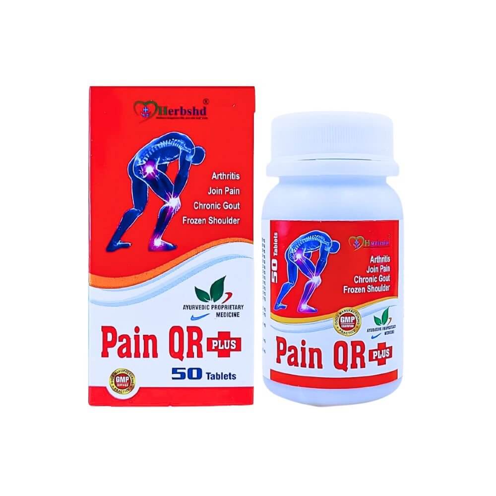 Herbshd Ayurvedic Pain QR Plus Capsule & Walk - Fast Massage Oil combo