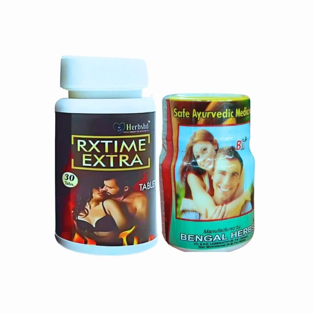 Herbshd Extra Energy Combo Pack - Rxtime Tablet & Capsule