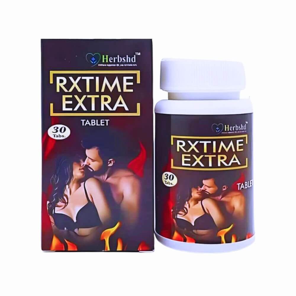 Herbshd ayurvedic Rxtime Extra Tablet & Extra Energy Capsule ( Combo pack )