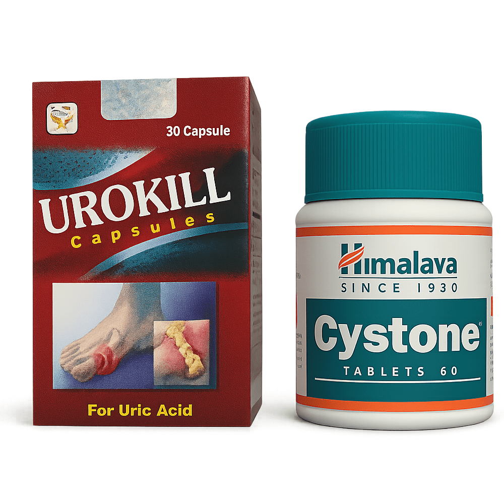 Himalaya Cystone & Gita Urokill – Urinary Health Kit
