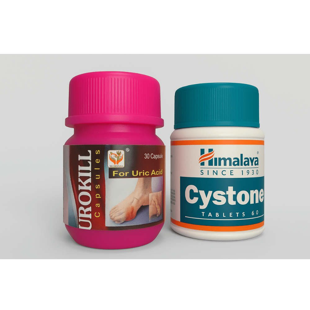 Himalaya Cystone & Gita Urokill – Urinary Health Kit