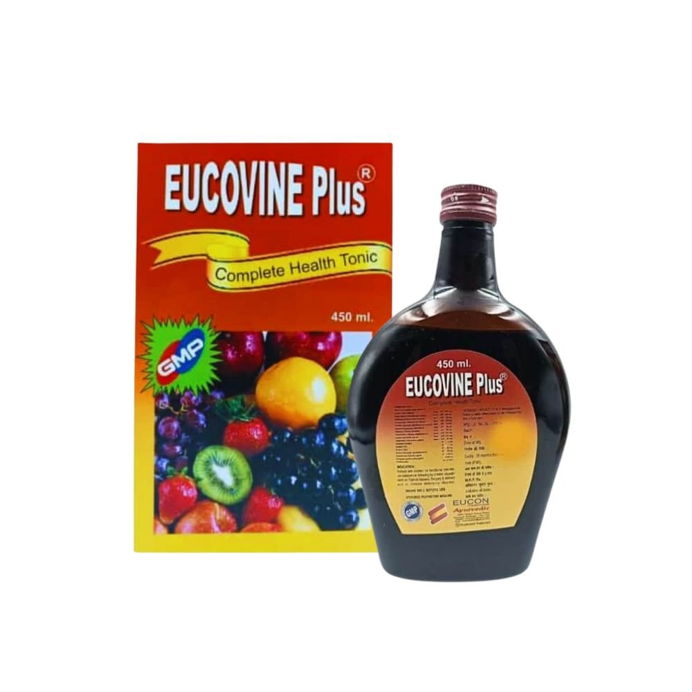 Immunity Booster Eucovine Plus Complete Health Tonic 450 - ml. (pack of 2)