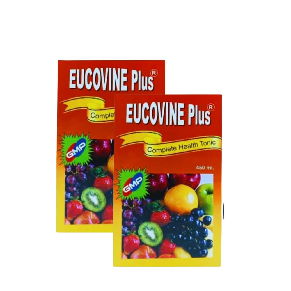 Immunity Booster Eucovine Plus Complete Health Tonic 450 - ml. (pack of 2)