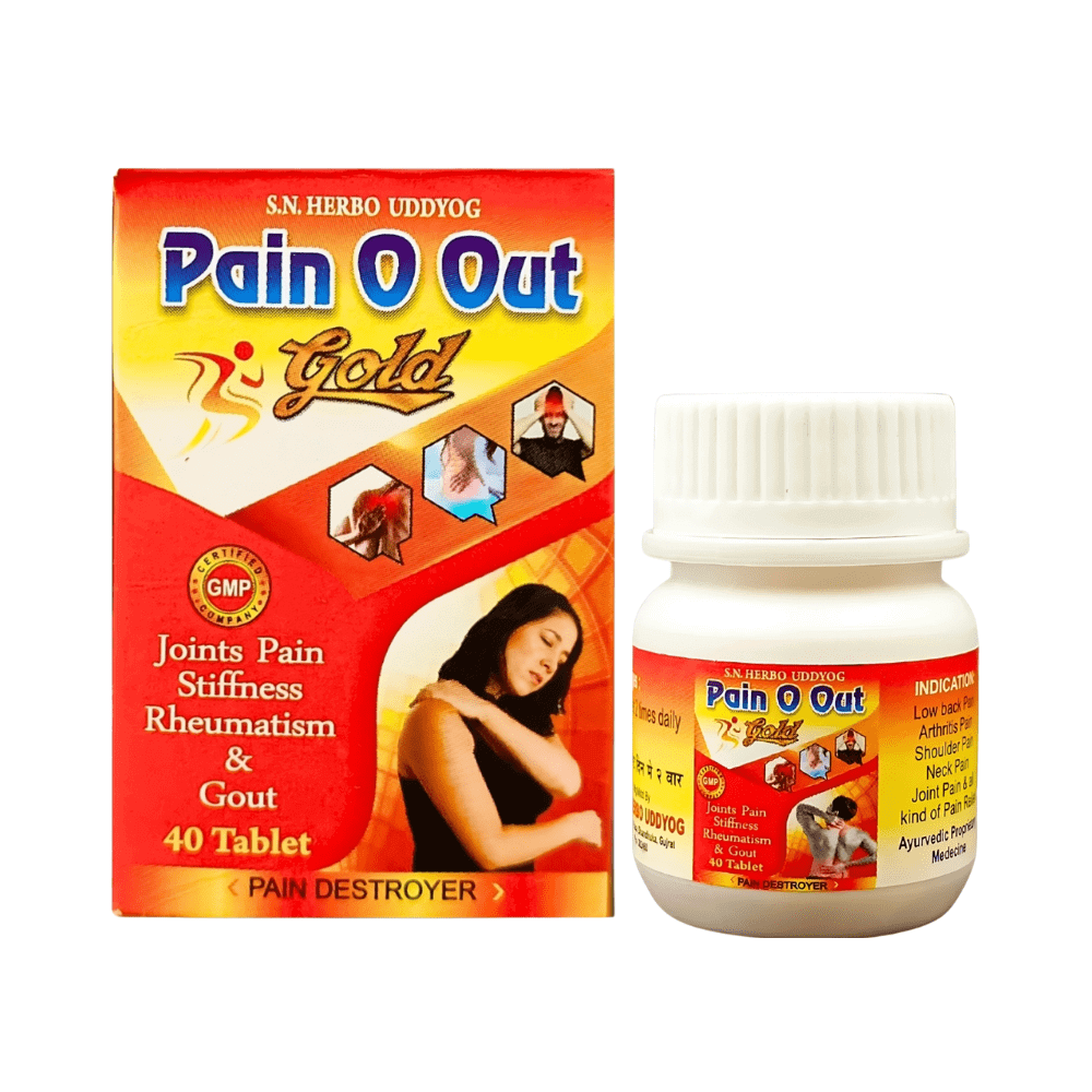 Golden Joint Pain Relief Tablets (Pack of 2)