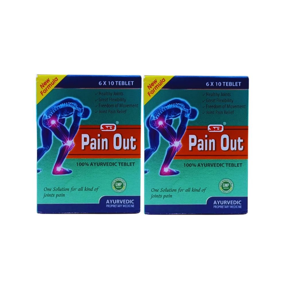 Joint Pain Relife SB Pain Out Tablet 60's (pack of 3)