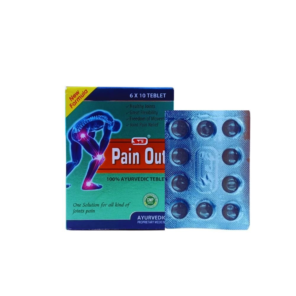 Joint Pain Relife SB Pain Out Tablet 60's (pack of 3)