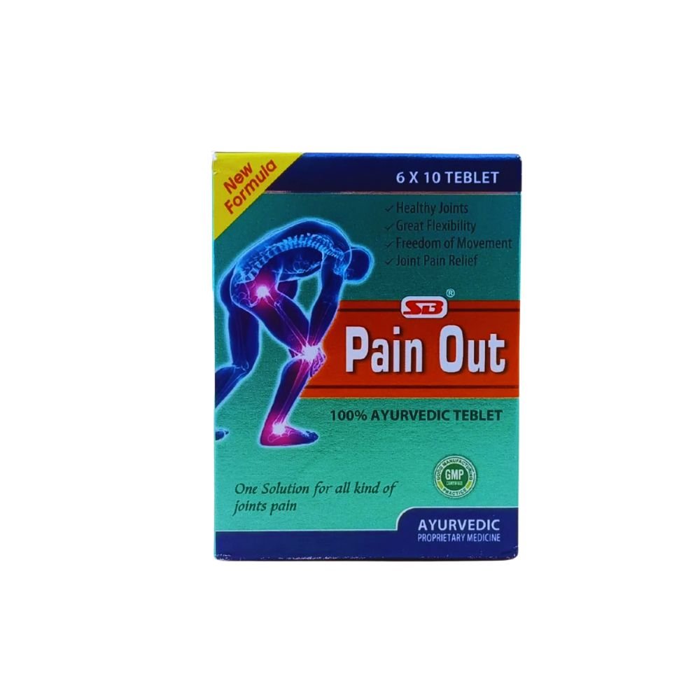 Joint Pain Relife SB Pain Out Tablet 60's (pack of 3)
