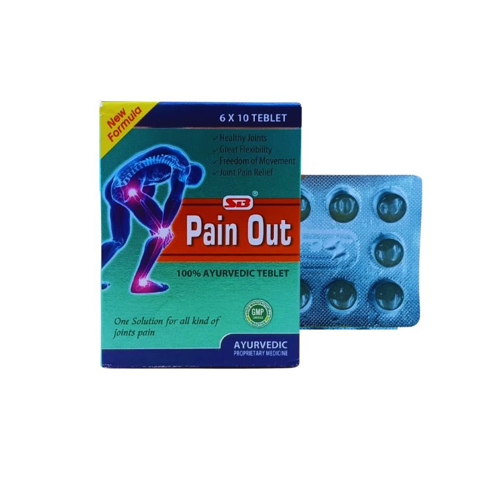 Joint Pain Relife SB Pain Out Tablet 60's (pack of 3)
