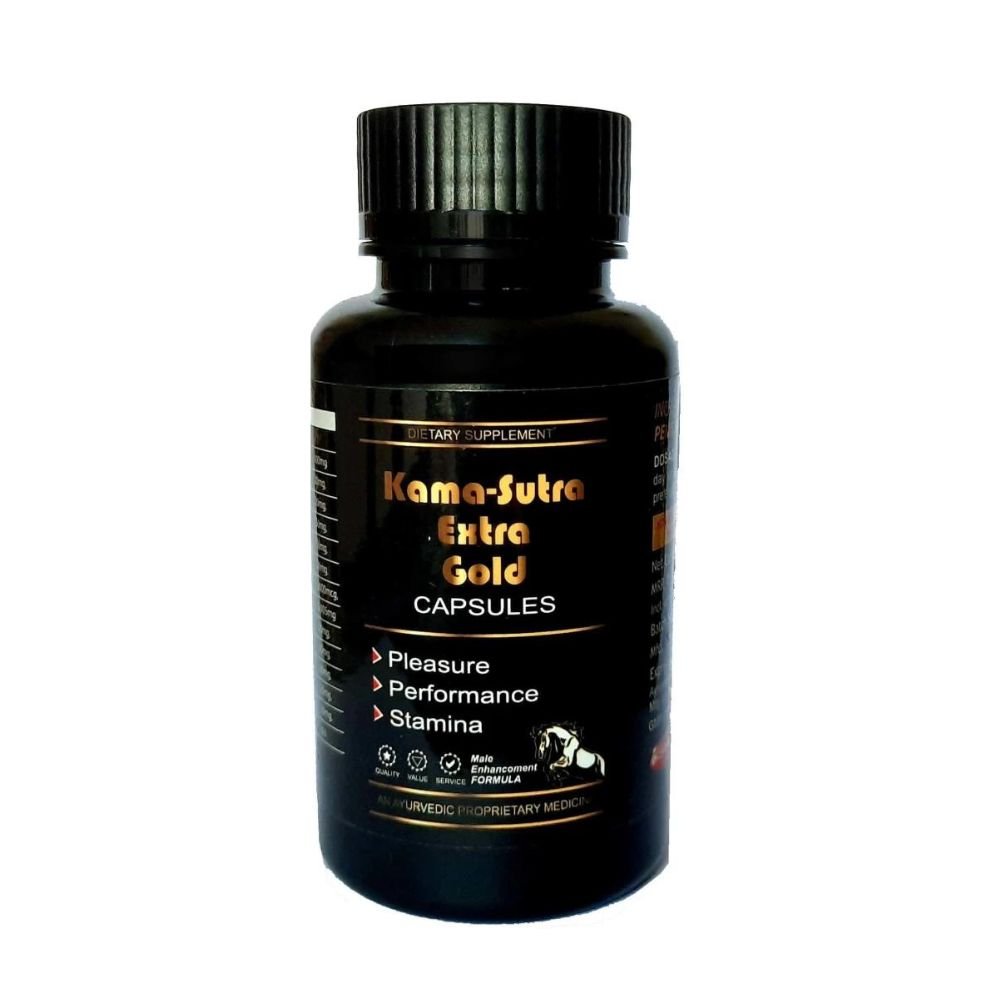 Kama - Sutra Extra Gold Capsules & Health Aim Capsule combo for Increase Strength