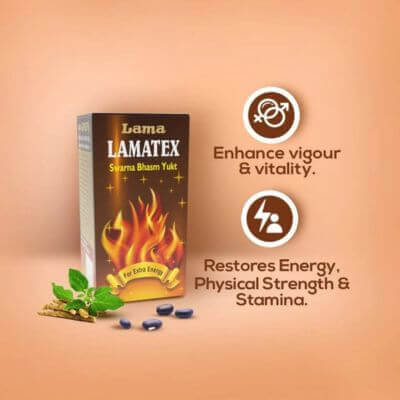 Lama Lamatex Swarna Bhasm Yukt Tablet & Rxtime Extra Tablet(combo pack)