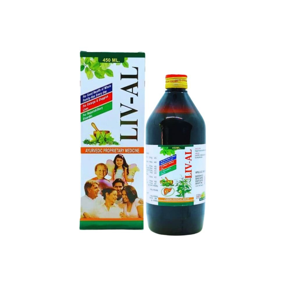 LIV - AL Tonic For Liver 450Ml.(pack of3 )