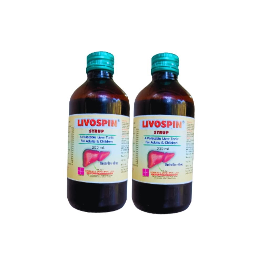Livospin syrup 200ml. pack - 3