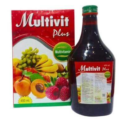 Multivit Plus 450ml FOR VITAMIN SYRUP (PACK OF 2)
