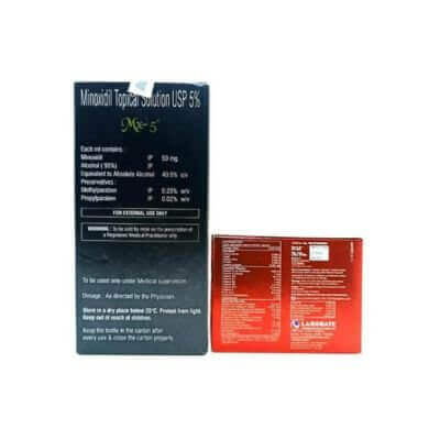 Mx - 5 Topical Solution & Vibel Capsul(combo pack)
