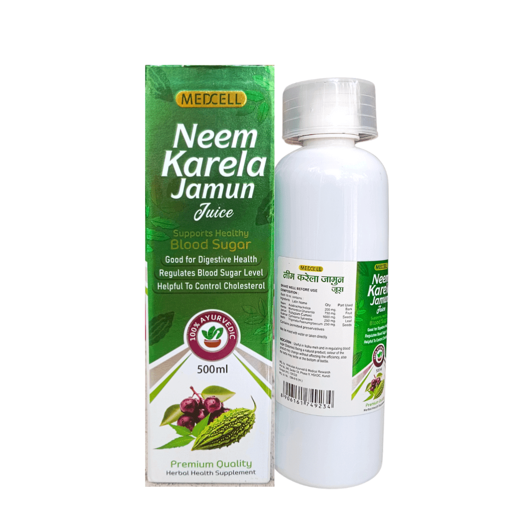 Neem Karela Jamun Juice (pack of 2 )
