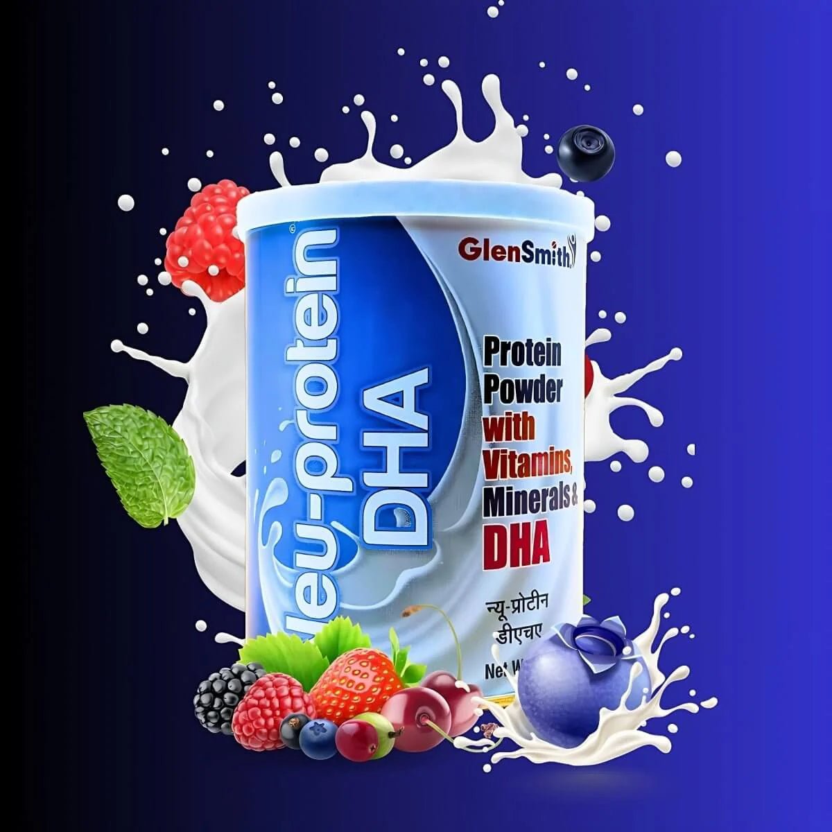 Neu - Protein DHA Powder With Vitamins, Minerals 200gm.