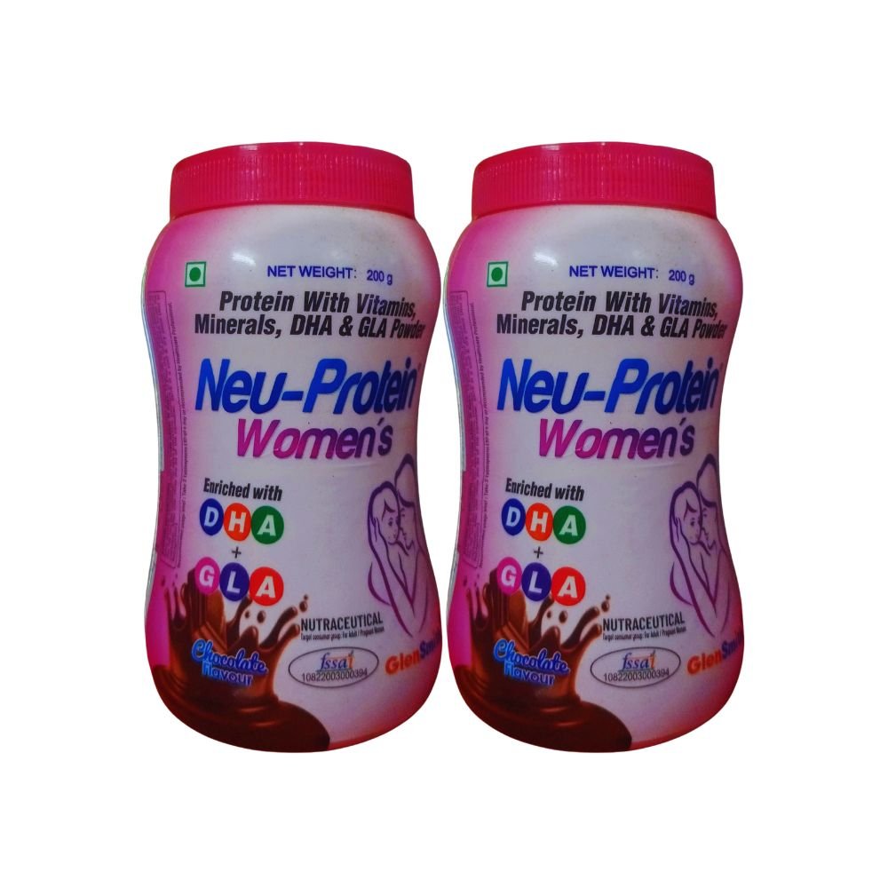 Neu - Protein Powder 200gm With Vitamins, Minerals & DHA (pack of 2)