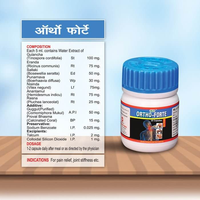 Ortho Forte Pain Relief 2 Pack - Fast-Acting Relief for Aches
