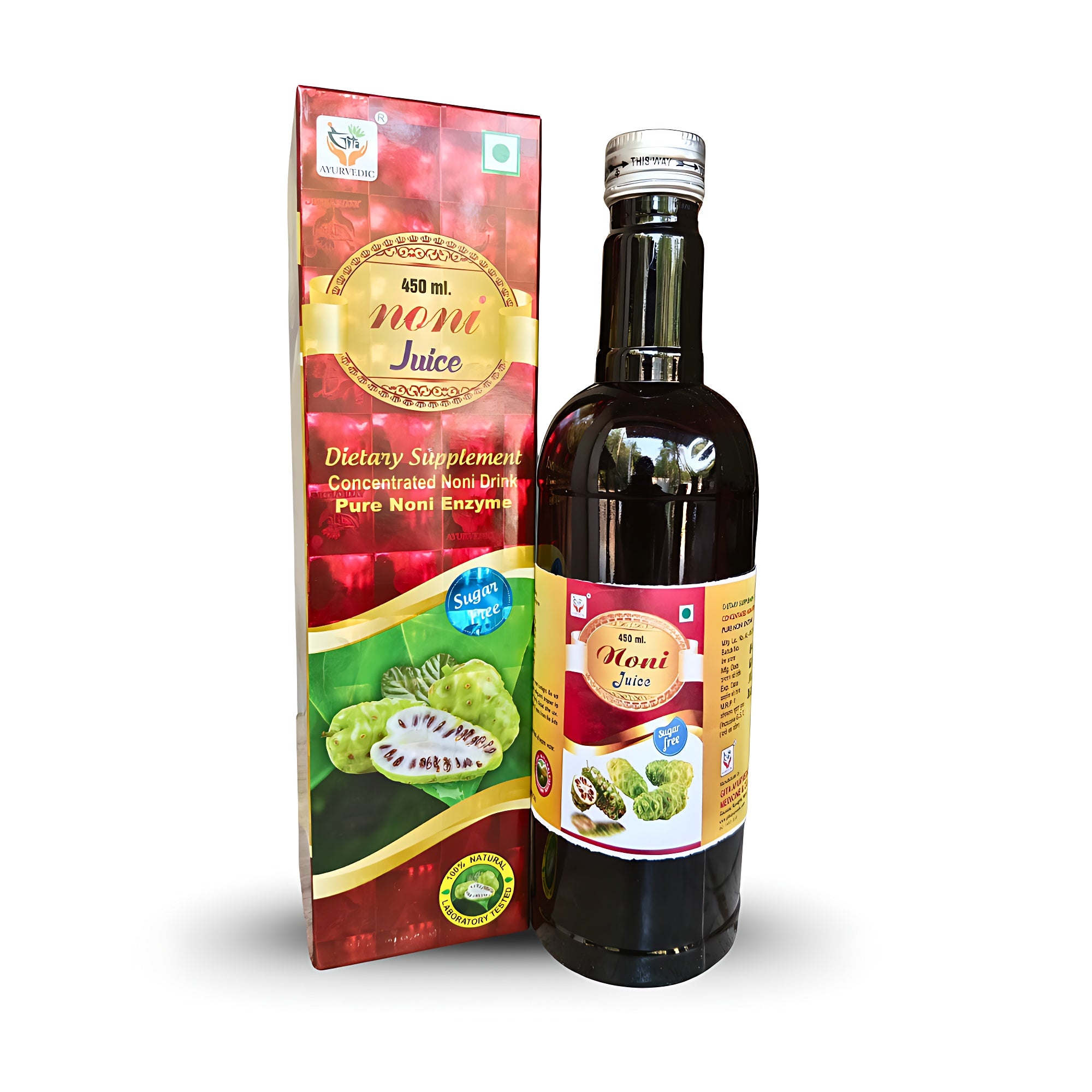 Gita Ayurvedic NONI juice 450ml (pack of 2)