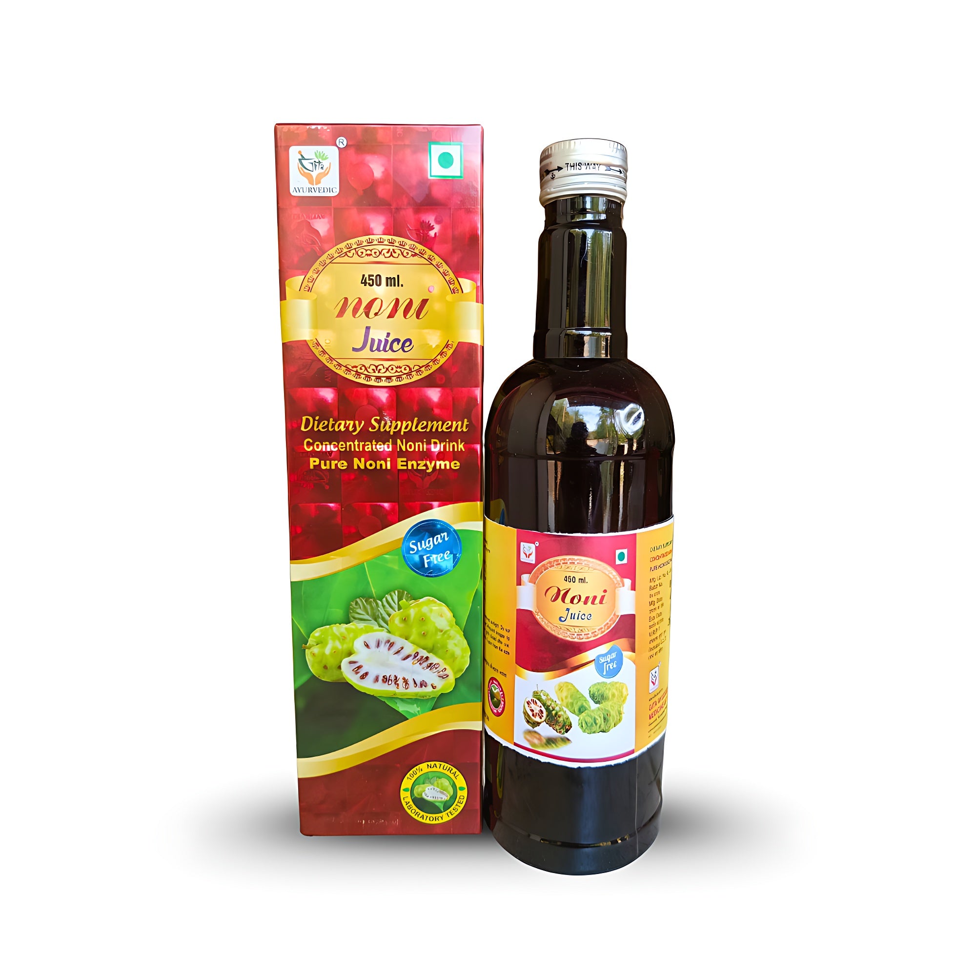 Gita Ayurvedic NONI juice 450ml (pack of 2)